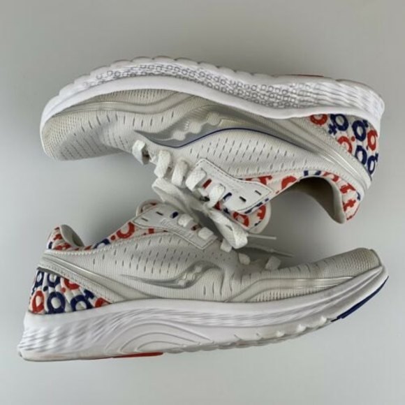 Saucony Kinvara 11 Prinkshop White Running  Shoes S10551-70 Women’s Size 9 - Picture 6 of 12